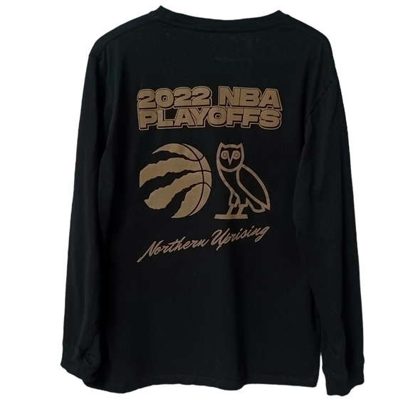 OVO x Drake x Toronto Raptors 2022 NBA Playoffs Northen Upsizing shirt t… - Picture 2 of 4
